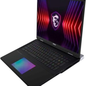 MSI Titan 18 HX A14V Laptop (2024) | 18 3840x2400 4k | Core i9-14900HX - 4TB SSD Hard Drive - 64GB RAM - Nvidia GeForce RTX 4090 | 24 cores @ 5.8 GHz - 16GB GDDR6X Win 11 Pro Black (Renewed)