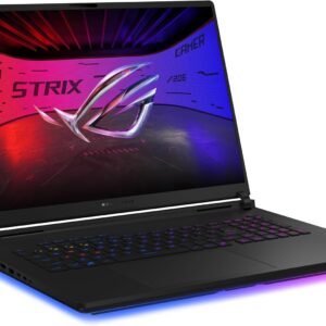 Asus ROG Strix Scar 18 (2025) Gaming Laptop. 18 ROG Nebula HDR 16:10 2.5K 240Hz/3ms. NVIDIA® GeForce RTX™ 5090. Intel® Core™ Ultra 9 HX. 64GB. 4TB. G835LX-XS99-CA