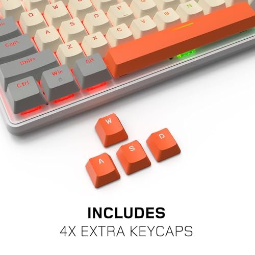 BASEKAMP EVO TKL 87機械遊戲鍵盤-彩虹燈光效果-線性開關-復古風格:圖片 6