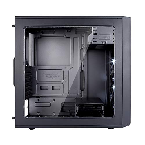 Fractal Design Focus G-中塔電腦主機殼-ATX-高風量-2X Fractal設計靜音LL系列120mm白色LED風扇-USB 3.0-窗側面板-黑色:圖片 6